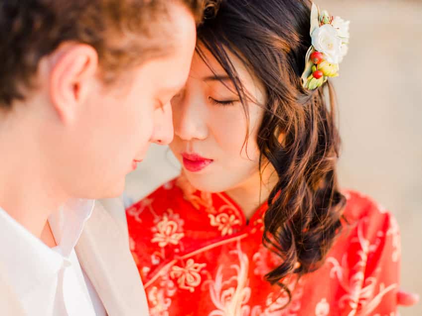 Photographe mariage asiatique paris couple franco chinois bretagne