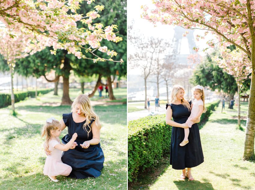 photographe famille seance mere fille tour eiffel anniversaire paris