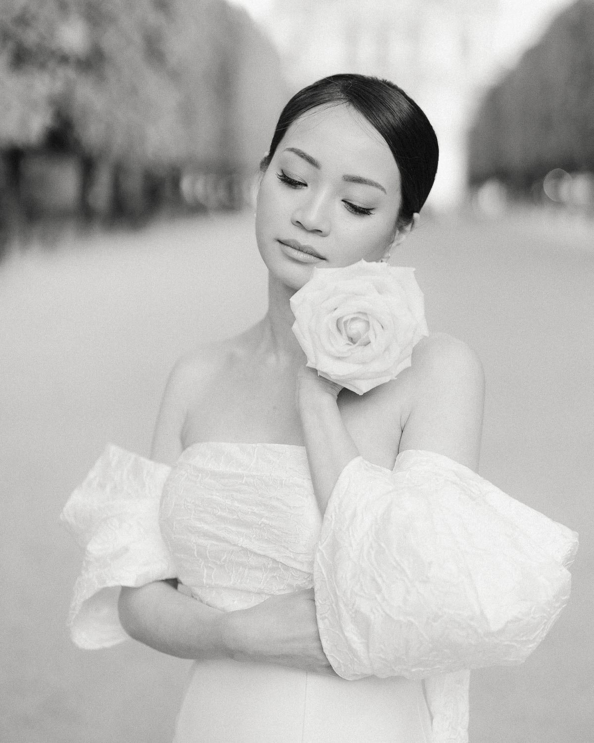 photographie de couple marié paris luxe photo mariage